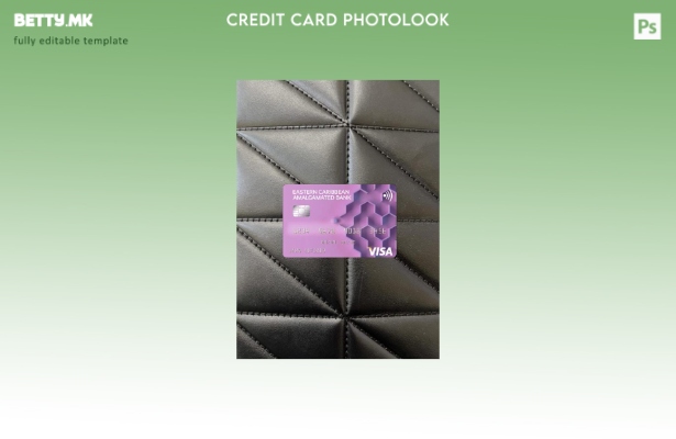 модерен стил на Антигва и Барбуда на предниот шаблон со фото изглед на виза карт